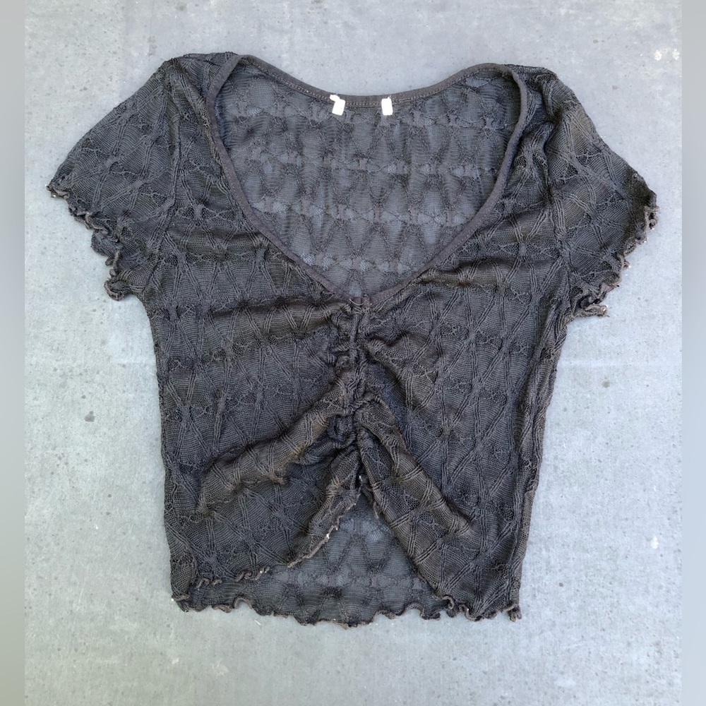 XS Lace Crop Top